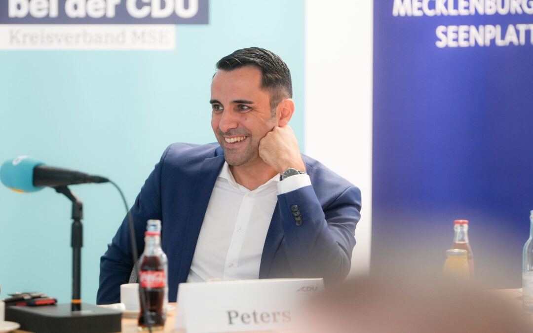 Daniel Peters soll Spitzenkandidat der CDU Mecklenburg-Vorpommern werden – „Die CDU ist die politische Mitte des Landes“